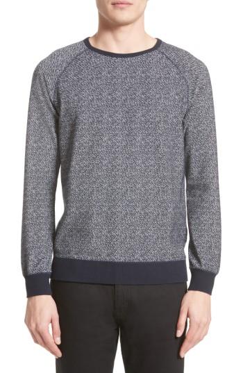 Men's Saturdays Nyc Kasu Sweater - Blue