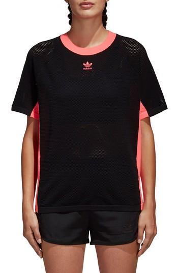 Women's Adidas Originals Aa-42 Knit Tee - Black