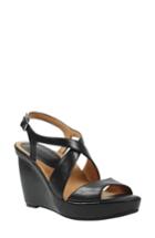 Women's L'amour Des Pieds Ilanna Wedge Sandal M - Black