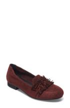 Women's Adam Tucker Marcela Fringe Loafer M - Red