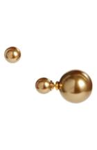Women's Sterling Forever Front/back Studs