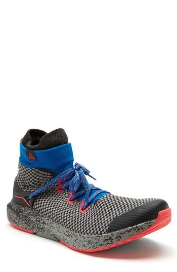Men's Brandblack Kaze Knit Sneaker Boot .5 M - Grey