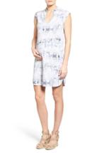 Women's Tart Maternity 'mellie' Embellished Neck Maternity Dress - Blue/green