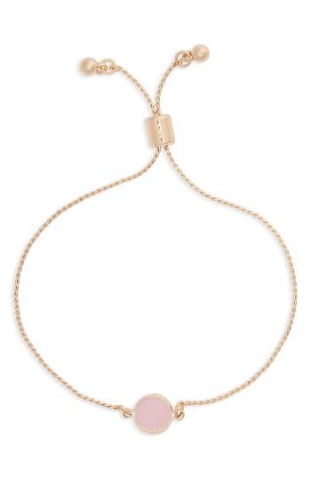 Women's Topshop Stone Charm Bracelet