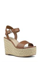 Women's Nine West Do It Right Platform Wedge Sandal M - Beige
