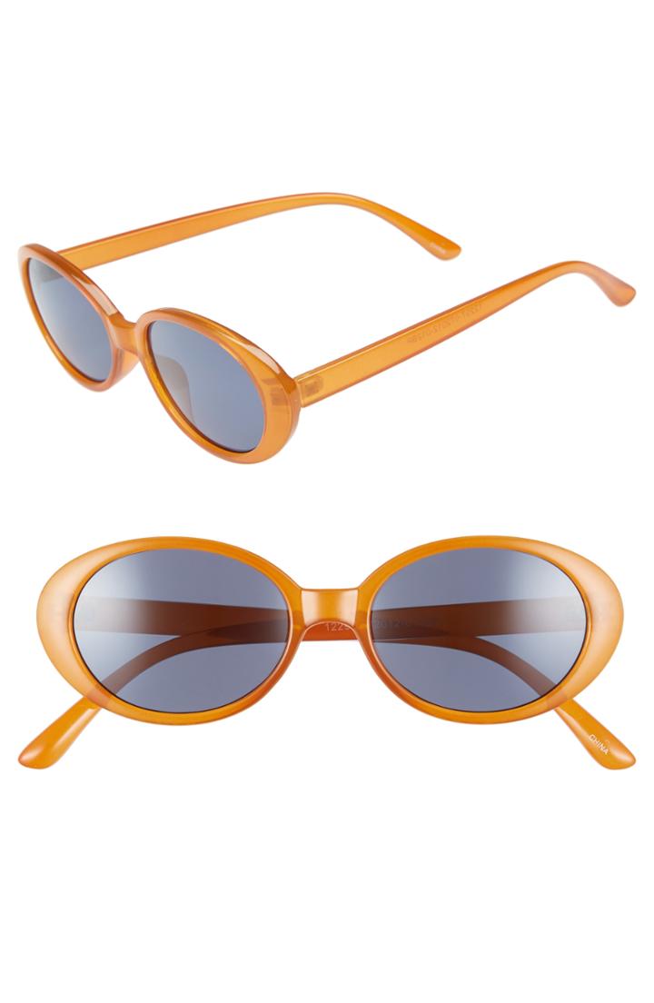 Women's Bp. 50mm Retro Oval Sunglasses -