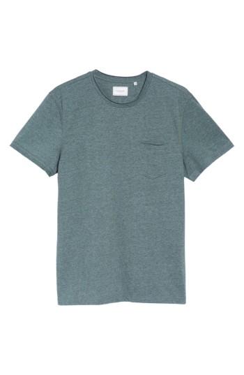 Men's 7 Diamonds In The Rough Pocket T-shirt, Size - Green
