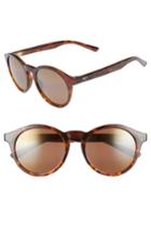 Women's Maui Jim Pineapple 50mm Polarized Round Sunglasses - Tortoise
