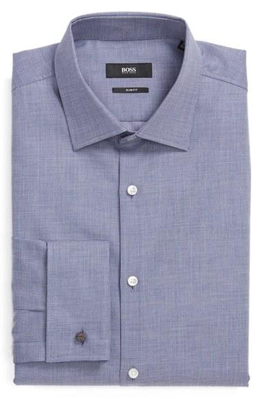 Men's Boss Slim Fit Check Dress Shirt