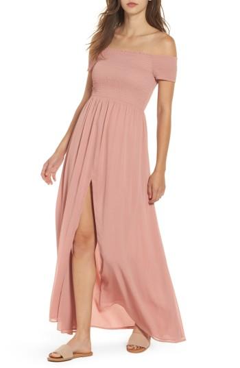 Women's Tularosa Henderson Print Off The Shoulder Maxi Dress