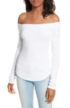 Women's Frame Off The Shoulder Top - White
