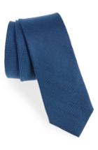 Men's 1901 Primrose Solid Wool & Silk Tie, Size - Blue