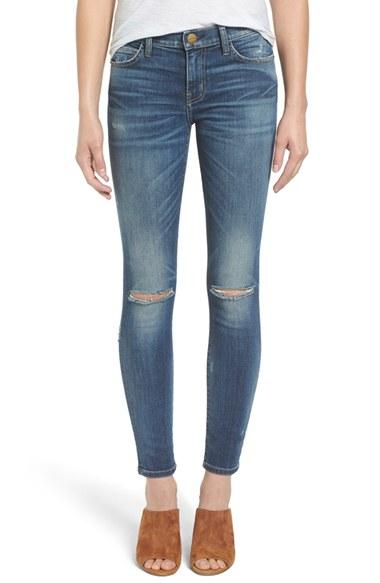 Women's Current/elliott 'the Stiletto' Skinny Jeans - Blue