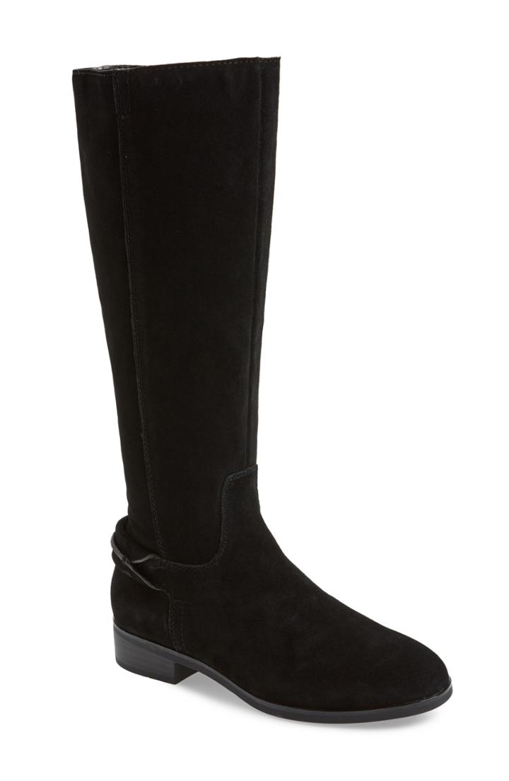 Women's Kensie Cheverly Knee High Boot .5 M - Black