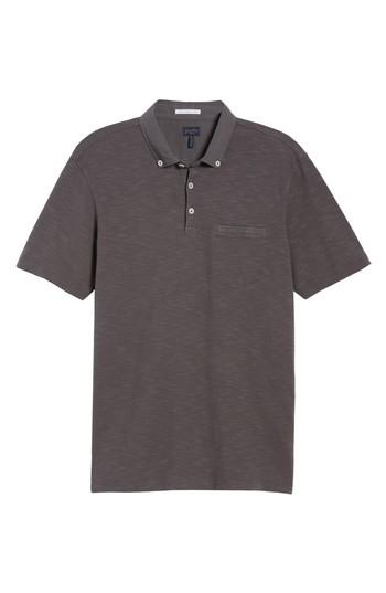 Men's Good Man Brand Slim Fit Polo - Grey