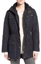 Women's Barbour 'arrow' Quilted Anorak Us / 8 Uk - Blue