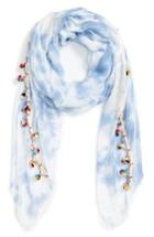 Women's Lulla Collection By Bindya Pom Pom Trim Scarf