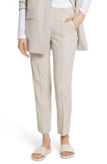 Women's Vince Stitch Front Pants - Beige