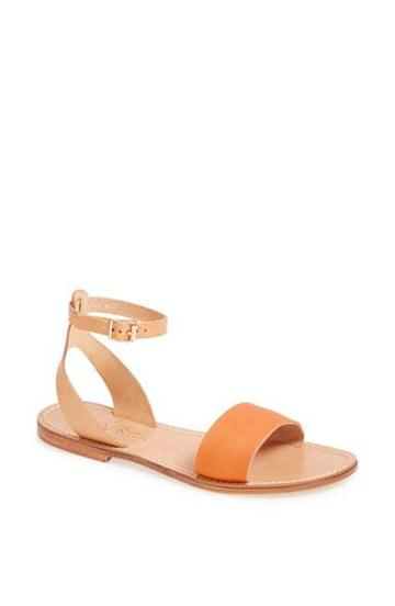 Paolo Bentini 'sardinia' Sandal Orange/