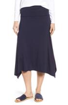 Women's Eileen Fisher Flared Knit Skirt, Size - Blue