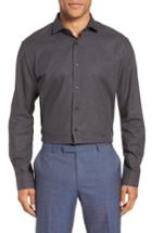 Men's 1901 Trim Fit Solid Dress Shirt .5 - 32/33 - Grey