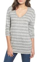Women's Bp. Cozy V-neck Sweater - Grey