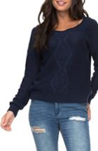Women's Roxy Choose To Shine Sweater - Blue