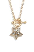Women's Jenny Packham Embellished Star Pendant Necklace