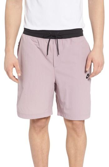 Men's Nike Sportswear Woven Shorts - Pink
