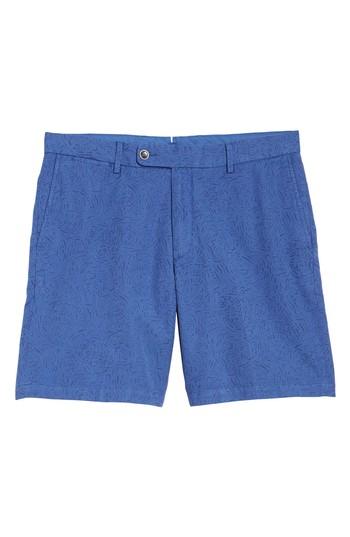 Men's Peter Millar Seaside Tidal Print Shorts