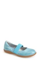 Women's Softwalk 'high Point' Mary Jane Flat M - Blue