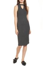 Women's Love, Fire Gigi Rib Knit Dress - Grey