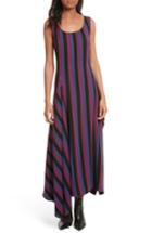 Women's Diane Von Furstenberg Stripe Scoop Neck Maxi Dress