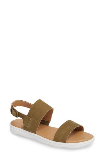 Women's Lucky Brand Madgey Sandal M - Green