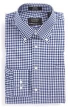 Men's Nordstrom Men's Shop Trim Fit Non-iron Gingham Dress Shirt