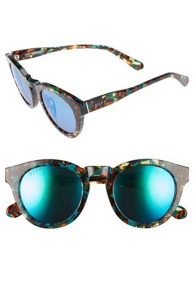 Women's Diff Dime Ii 48mm Retro Sunglasses -