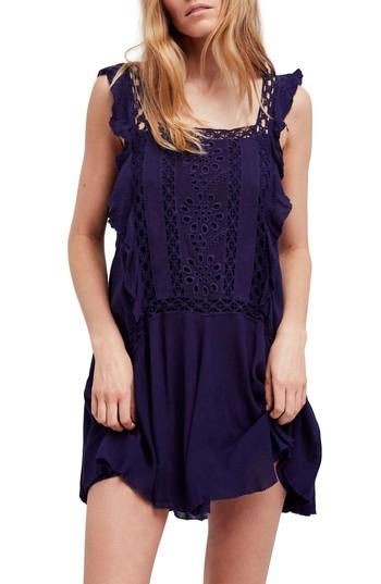 Women's Free People Priscilla Minidress - Blue