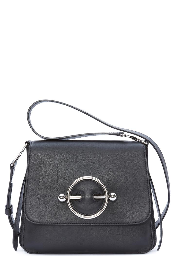 Jw Anderson Disc Crossbody Bag - Black