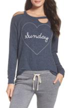 Women's Chaser Love Sunday Knit Pullover - Blue