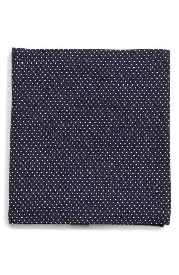Men's Nordstrom Men's Shop Perfect Pocket Square, Size - Blue