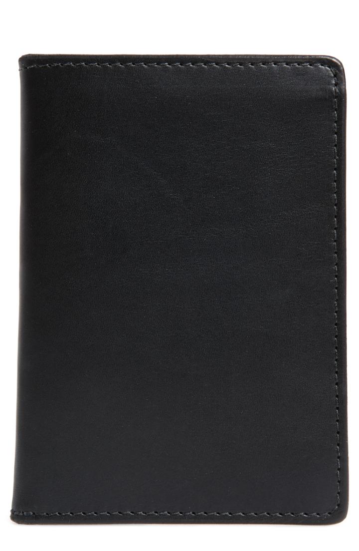 Men's Tanner Goods Leather Travel Wallet -