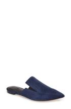 Women's Marc Fisher D Shiloh Flat Mule, Size 8 M - Blue
