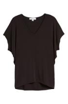 Women's Amour Vert 'mayr' V-neck Tee, Size - Black