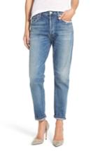 Women's Citizens Of Humanity Liya High Waist Slim Boyfriend Jeans - Blue