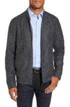 Men's Boss Salea Slim Fit Bomber Jacket, Size - Grey