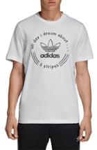 Men's Adidas Originals Hand Drawn T4 Graphic T-shirt - White
