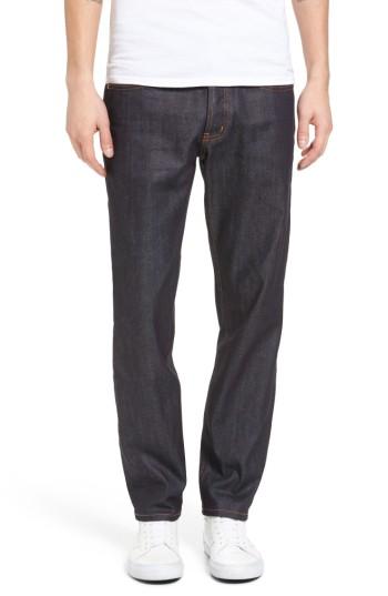 Men's Naked & Famous Denim Easy Guy Selvedge Skinny Fit Jeans - Blue