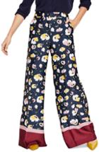 Women's Boden Hotch Potch Hem Wide Leg Pants