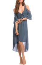 Women's Isabella Rose What A Catch Cold Shoulder Cover-up Dress