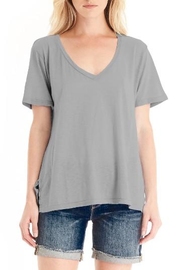 Women's Michael Stars V-neck Supima Cotton Tee